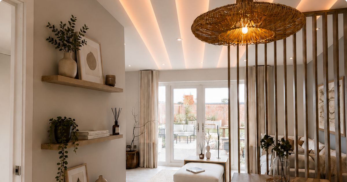 Modern UK home with invisible infrared heating by iHelios